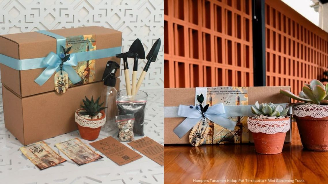 12 Ide Hampers Lebaran 2026 yang Unik, Elegan, dan Paling Diminati untuk Bingkisan Hari Raya 21 Hampers Tanaman Hias Mini