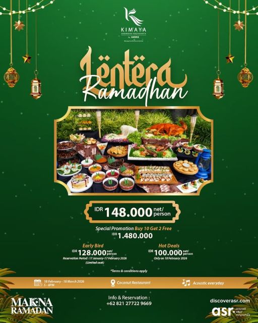 5 Paket Bukber Hotel Jogja All You Can Eat Murah 6 paket bukber kimaya hotel jogja