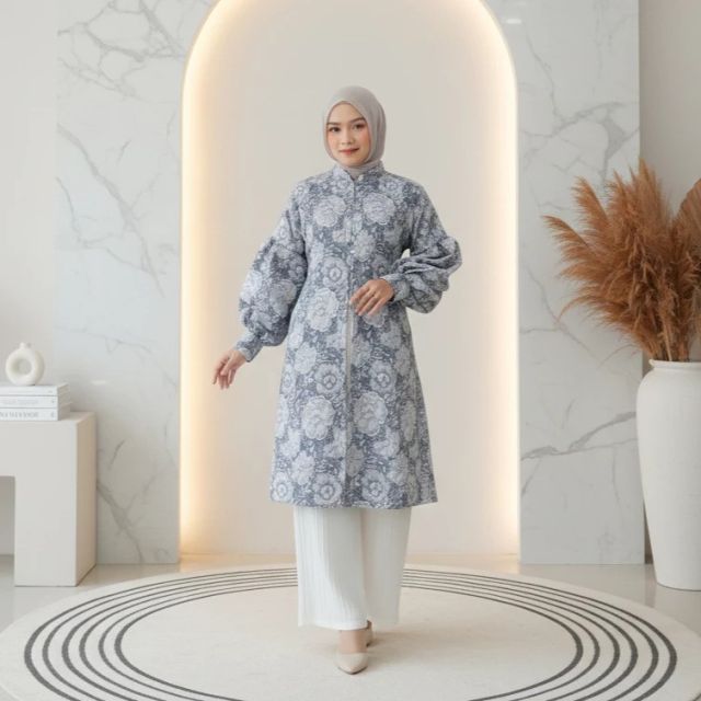 9 Tunik Lebaran yang Desain dan Bahannya Bagus Banget! 15