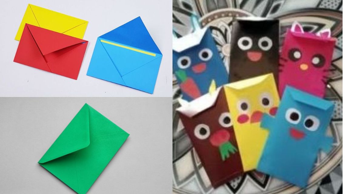 9 Ide THR Lebaran untuk Anak yang Kreatif, Unik, dan Mudah Ditiru 11 Ide THR Lebaran untuk Anak-amplop origami
