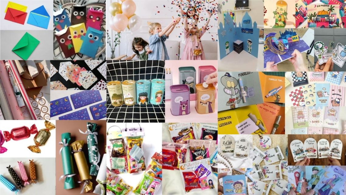 9 Ide THR Lebaran untuk Anak yang Kreatif, Unik, dan Mudah Ditiru 20 pilihan ide amplop THR lebaran anak