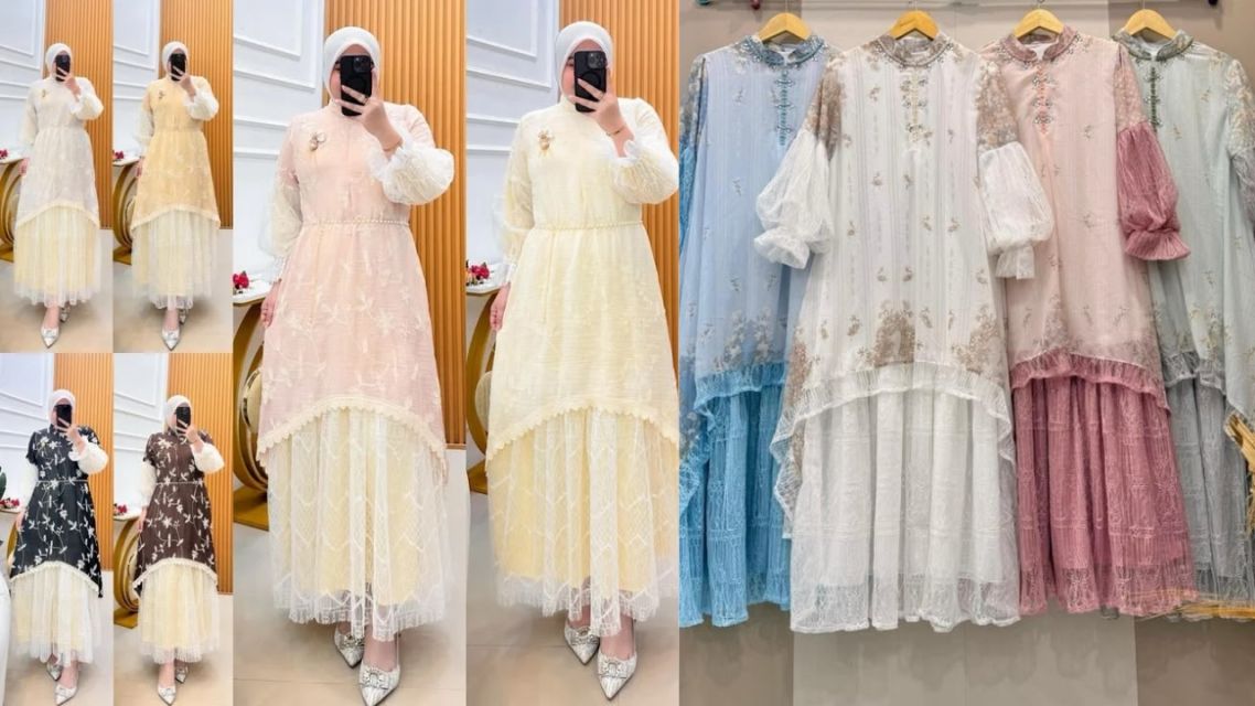 8 Tren Gamis Dewasa untuk Lebaran 2026 yang Viral di TikTok, Elegan dan Bikin Penampilan Stunning 10 Tren Gamis Dewasa untuk Lebaran 2026-Gamis “Bini Orang” yang Viral di TikTok