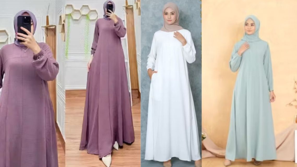 8 Tren Gamis Dewasa untuk Lebaran 2026 yang Viral di TikTok, Elegan dan Bikin Penampilan Stunning 13 Gamis A-Line Flowy yang Nyaman