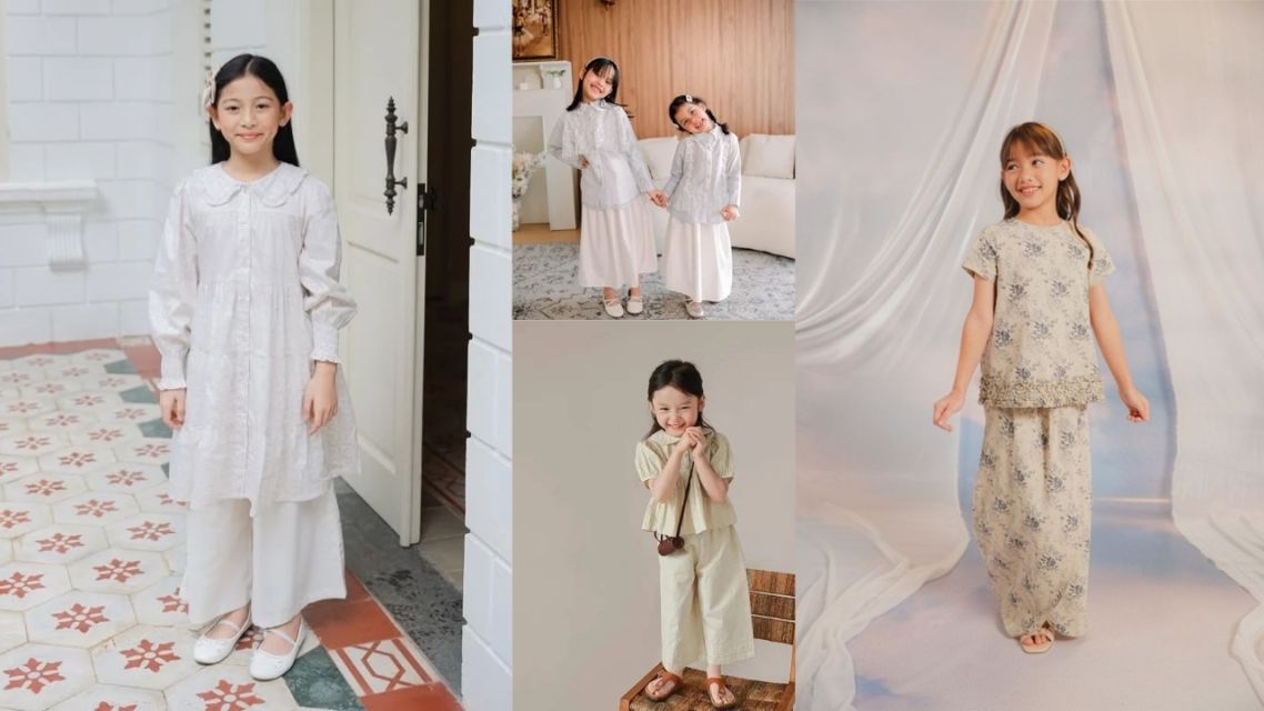 10 Baju Lebaran Anak Perempuan yang Cantik dan Stylish, Auto Si Kecil Jadi Pusat Perhatian 18 Setelan Modern yang Fashionable