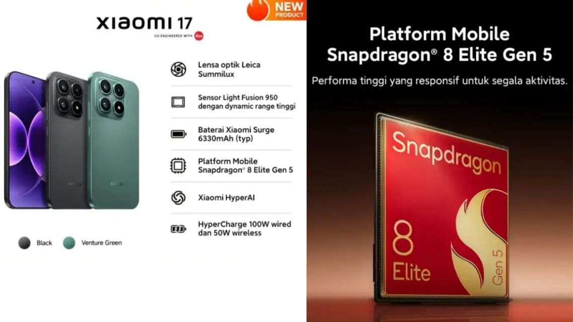 Leica, Snapdragon 8 Elite, dan Harga yang Menggiurkan! 5 Alasan Xiaomi 17 Terbaru 2026 Langsung Jadi Incaran 8 Performa Flagship dengan Snapdragon 8 Elite Gen 5
