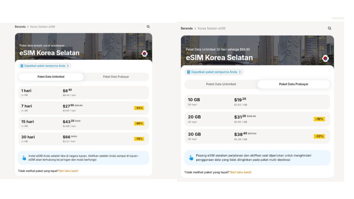 Yesim eSIM Review: Pengalaman Nyata Pakai Internet di 5 Negara Asia dalam Satu Bulan 13 Negara 3: Korea Selatan (5 hari, Seoul dan Busan)