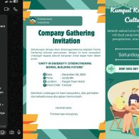 5 Contoh Undangan Family Gathering untuk Berbagai Acara