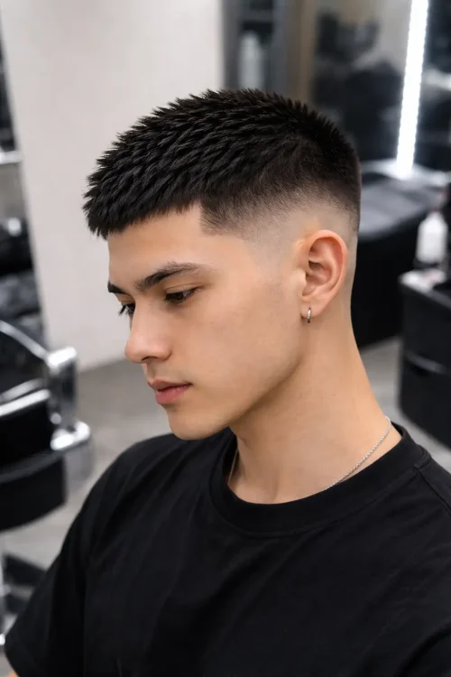 hipwee-potongan rambut pria low fade crew cut