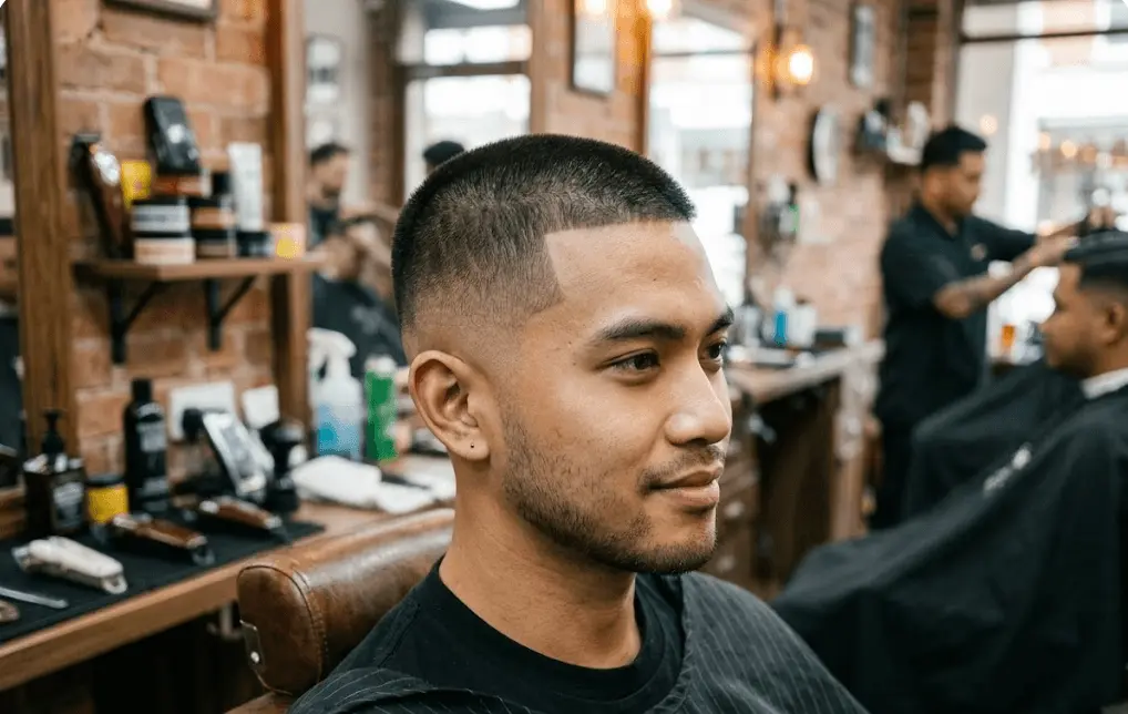 hipwee-potongan rambut pria low fade buzz cut
