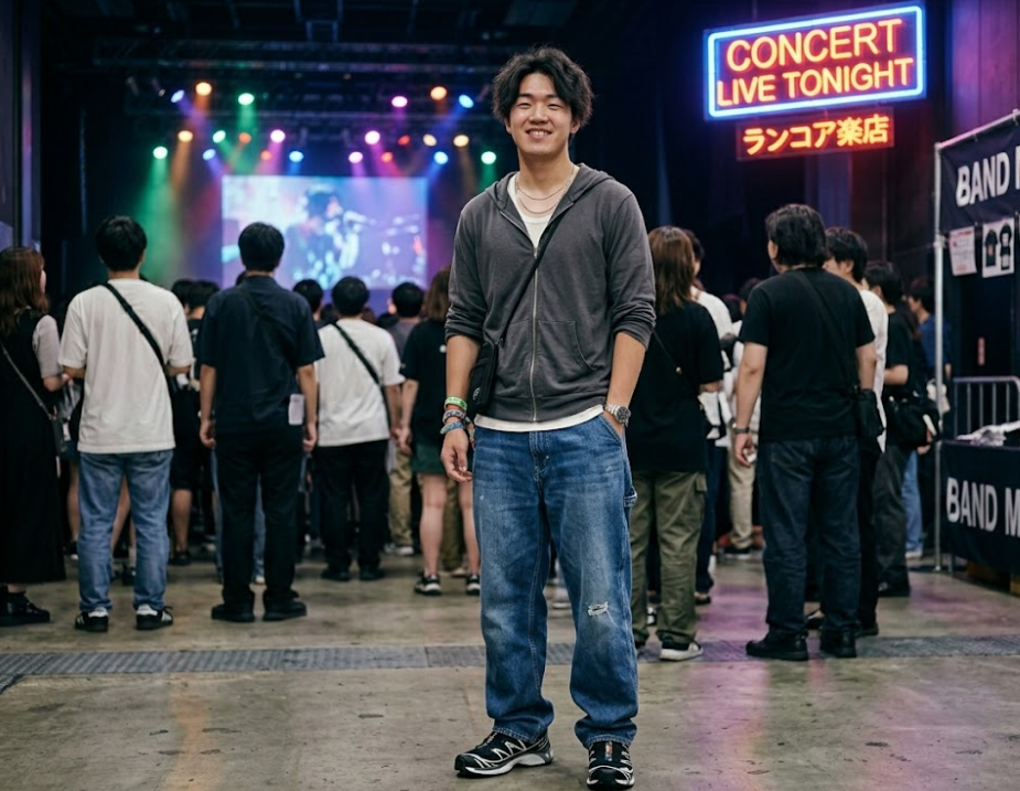8 Inspirasi Outfit Nonton Konser Pria yang Stylish, Nyaman, dan Nggak Ribet 12