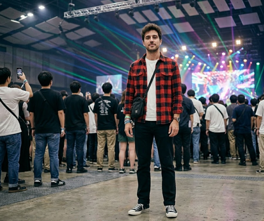 8 Inspirasi Outfit Nonton Konser Pria yang Stylish, Nyaman, dan Nggak Ribet 14 hipwee-outfit nonton konser pria