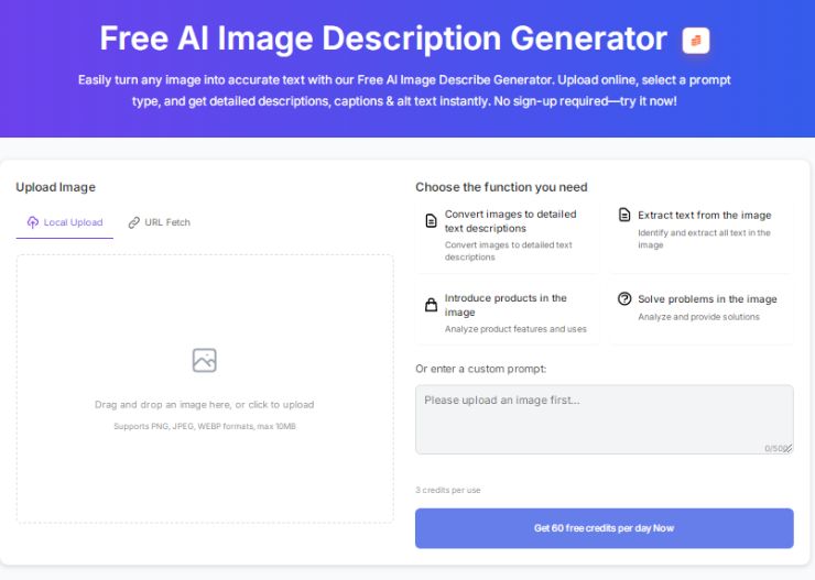 FamilyPro Review: AI-Powered Image Enhancement & Smart Image Understanding Platform 4 ai image description generator