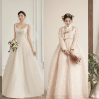 10 Inspirasi Gaun Pengantin Korea yang Bikin Kamu Seperti Princess!