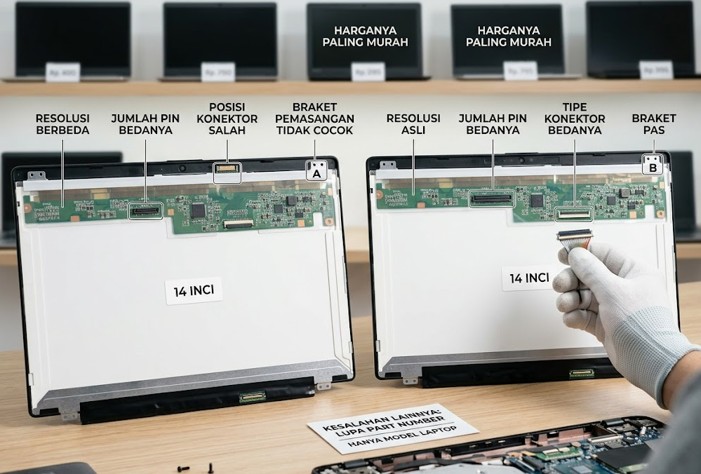 Cara Memilih Layar Laptop Pengganti yang Tepat Tanpa Salah Beli 4