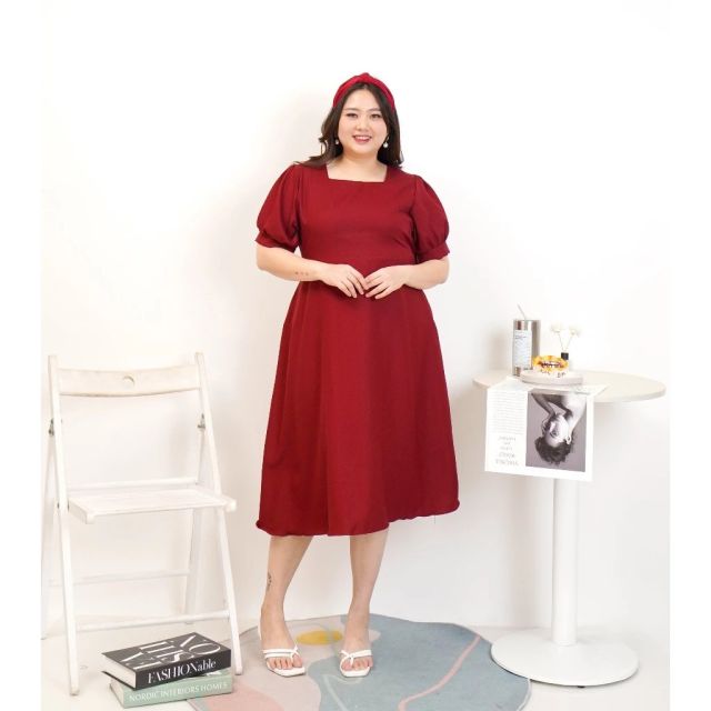 10 Model Long Dress untuk Orang Gemuk yang Bikin Percaya Diri, Tetap Stylish & Nyaman 11