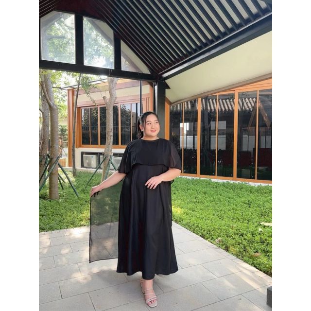 10 Model Long Dress untuk Orang Gemuk yang Bikin Percaya Diri, Tetap Stylish & Nyaman 17