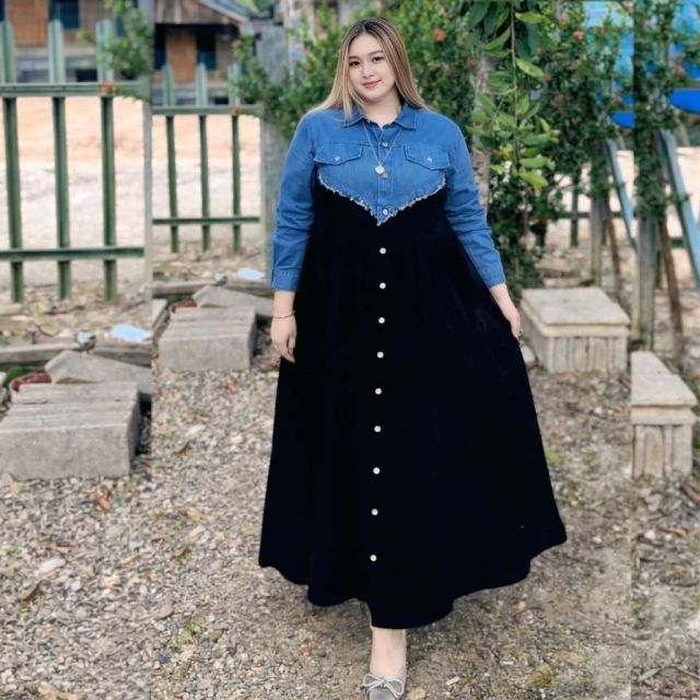 10 Model Long Dress untuk Orang Gemuk yang Bikin Percaya Diri, Tetap Stylish & Nyaman 18