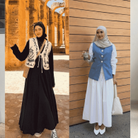 9 OOTD Vest Hijab yang Simpel tapi Stylish, Bikin Look Makin On Point!