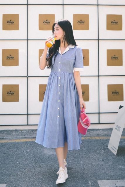 9 Perpaduan Outfit Summer Wanita yang Adem, Stylish, dan Aesthetic! 14