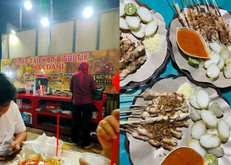 10 Tempat Makan di Blok M yang Enak, Wajib Masuk List! 12 sate taichan blok m