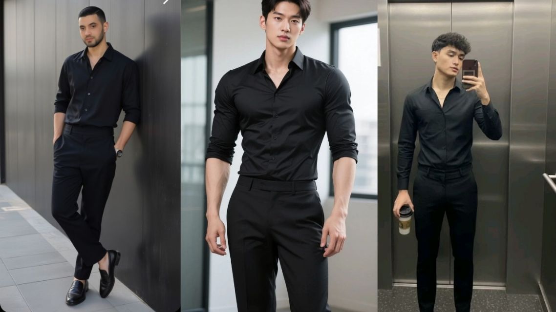 12 Outfit Jumat Agung Pria yang Rapi, Sopan, dan Tetap Stylish. Bikin Tampilanmu Makin Percaya Diri 20 outfit Jumat Agung Pria (7)