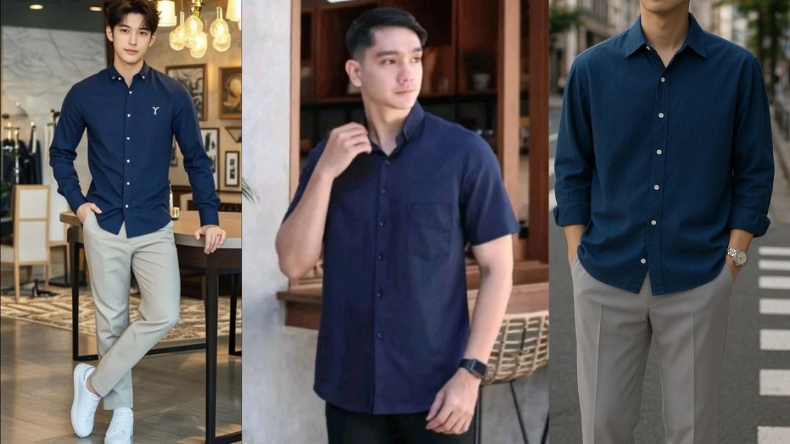 12 Outfit Jumat Agung Pria yang Rapi, Sopan, dan Tetap Stylish. Bikin Tampilanmu Makin Percaya Diri 22 Outfit Jumat Agung Pria (9)