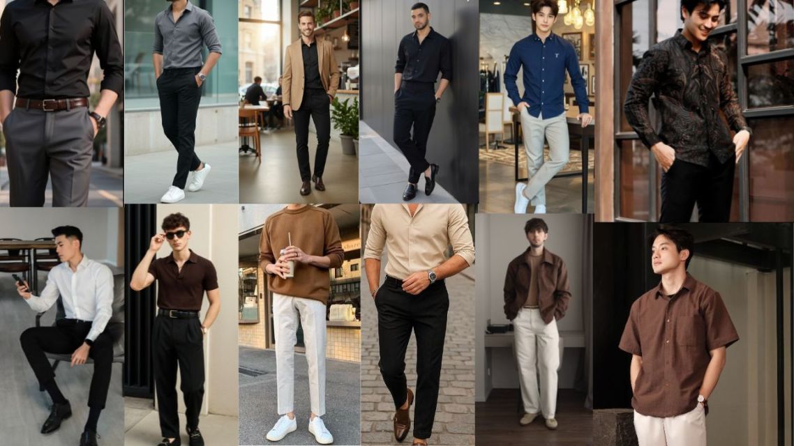 12 Outfit Jumat Agung Pria yang Rapi, Sopan, dan Tetap Stylish. Bikin Tampilanmu Makin Percaya Diri 26 12 pilihan outfit Jumat Agung Pria
