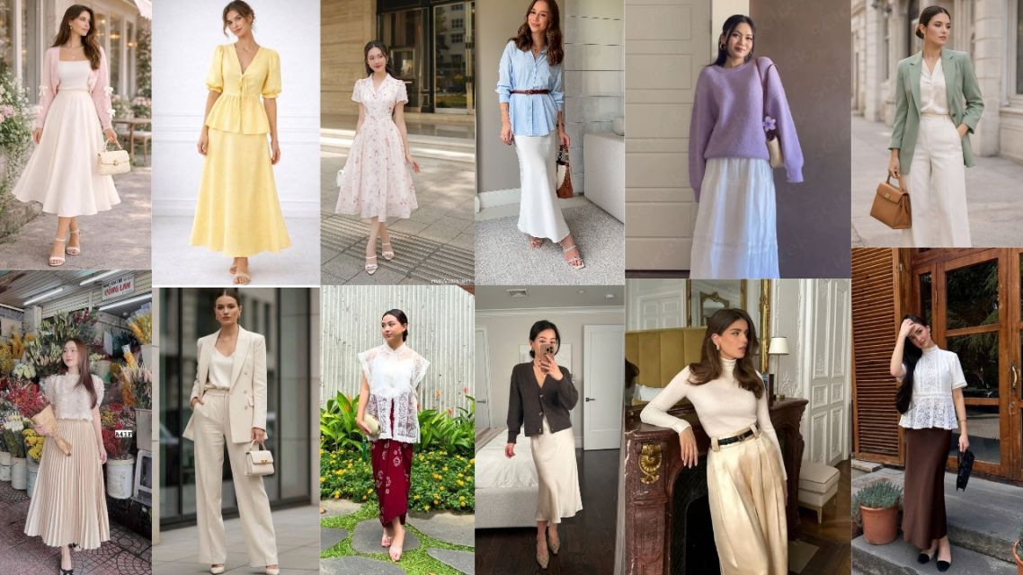 12 Inspirasi Outfit Paskah Wanita yang Simpel, Elegan, dan Penuh Nuansa Sukacita 26 All outfit Paskah wanita