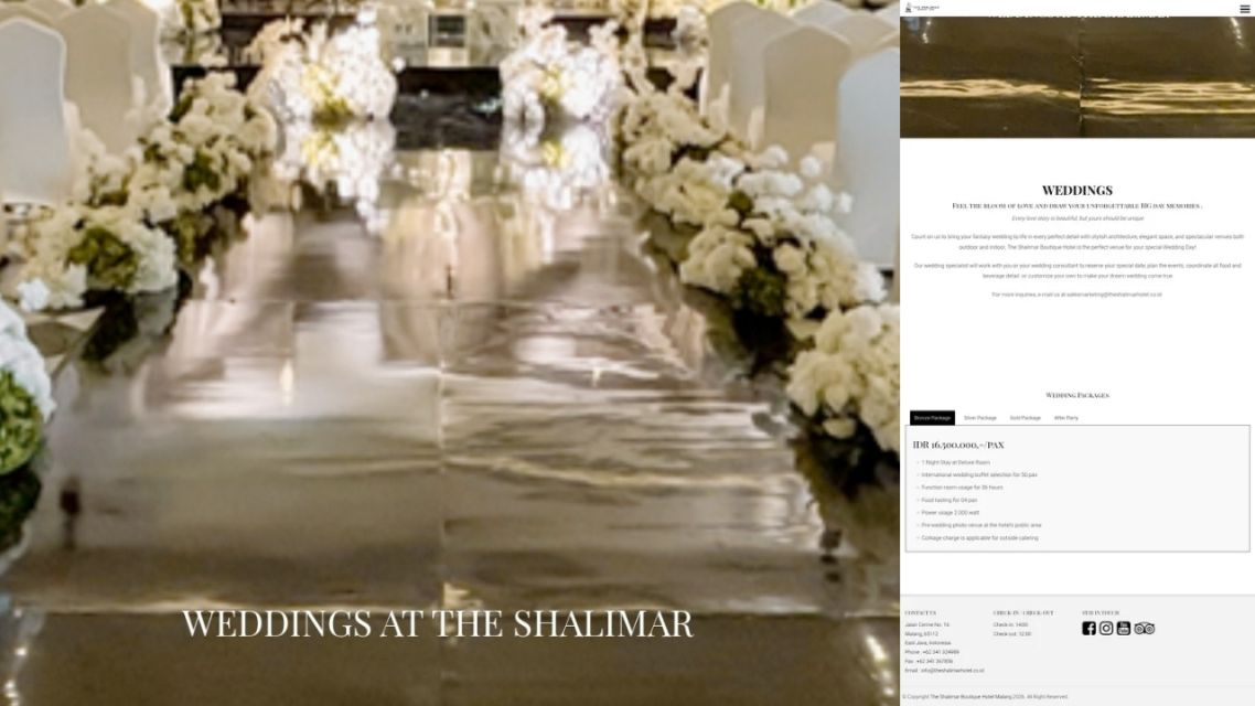 12 Paket Wedding Malang Terpercaya & Lengkap. Bikin Pernikahan Impian Jadi Nyata 14 Paket Wedding Malang (1)