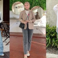 7 OOTD Celana Jeans Hijab yang Stylish & Nyaman Dipakai