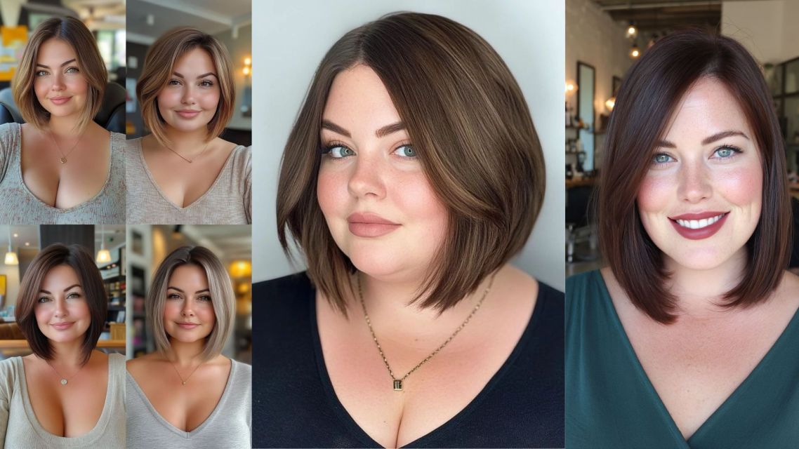 11 Inspirasi Model Rambut Pendek Wanita Gemuk Agar Terlihat Kurus yang Super Flattering, Fresh, dan Elegan 14 Model Rambut Pendek Wanita Gemuk Agar Terlihat Kurus