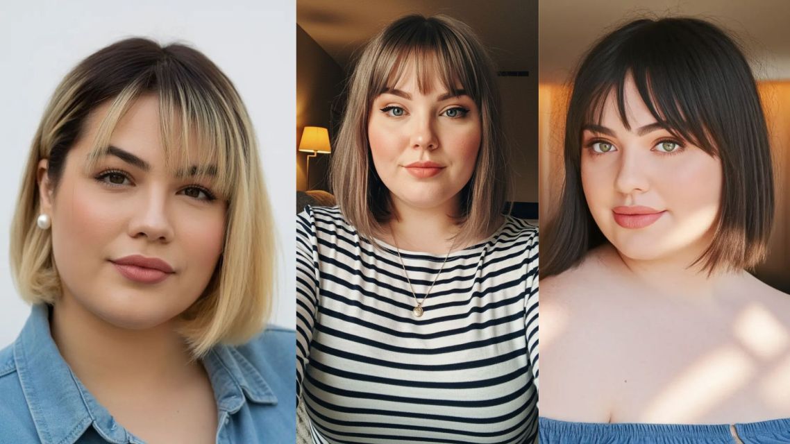 11 Inspirasi Model Rambut Pendek Wanita Gemuk Agar Terlihat Kurus yang Super Flattering, Fresh, dan Elegan 19 Model rambut pendek wanita gemuk agar terlihat kurus (7)