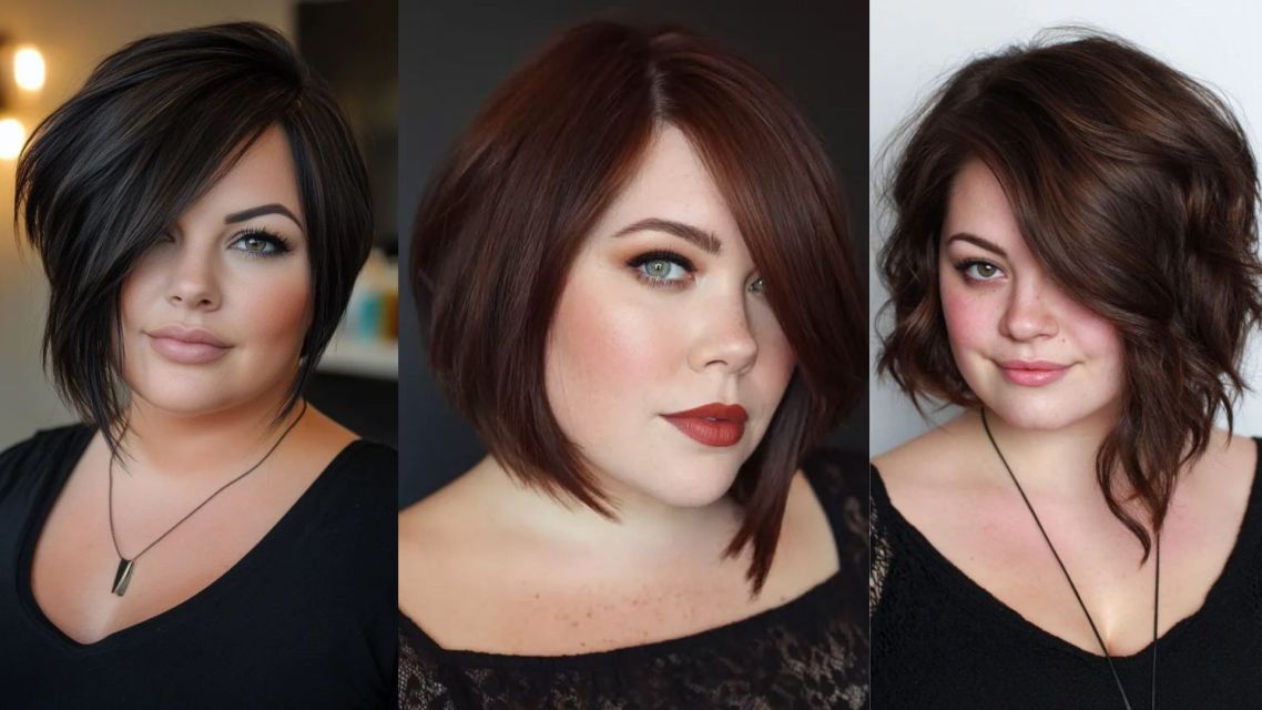 11 Inspirasi Model Rambut Pendek Wanita Gemuk Agar Terlihat Kurus yang Super Flattering, Fresh, dan Elegan 20