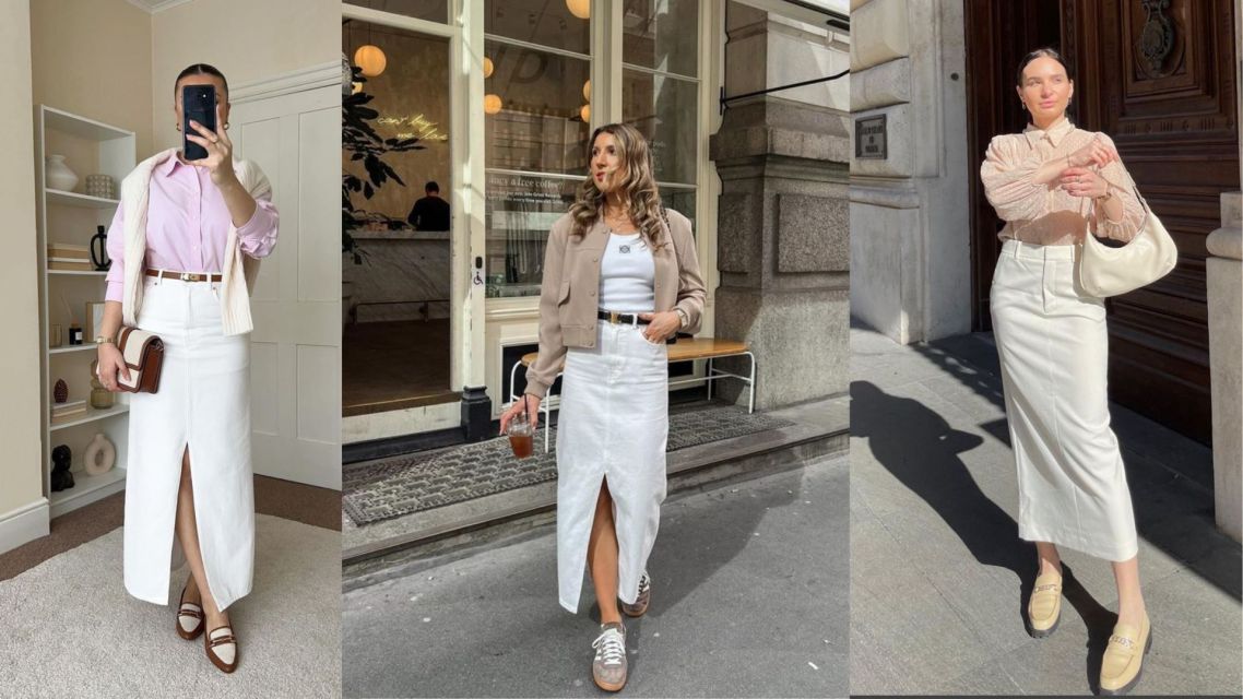 12 Inspirasi OOTD Rok Jeans yang Stylish dan Kekinian untuk Semua Bentuk Tubuh 22 Ootd rok jeans (11)