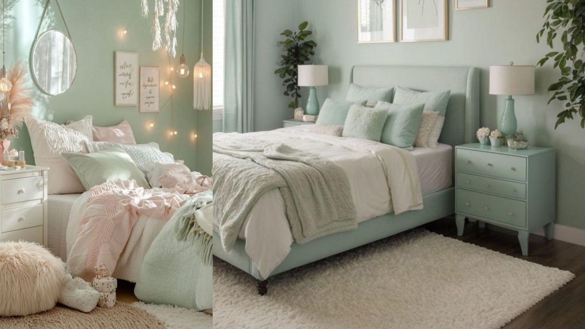 12 Inspirasi Warna Cat Kamar Cewek yang Bagus, Aesthetic, dan Cozy 24 Warna cat kanar cewek yang bagus (11)