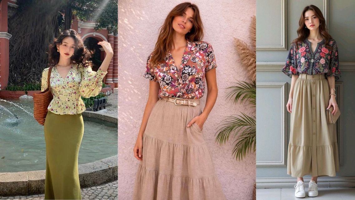 13 Outfit Vintage Wanita yang Unik, Chic, dan Stylish Tanpa Kesan Jadul 15 Outfit vintage wanita (1)