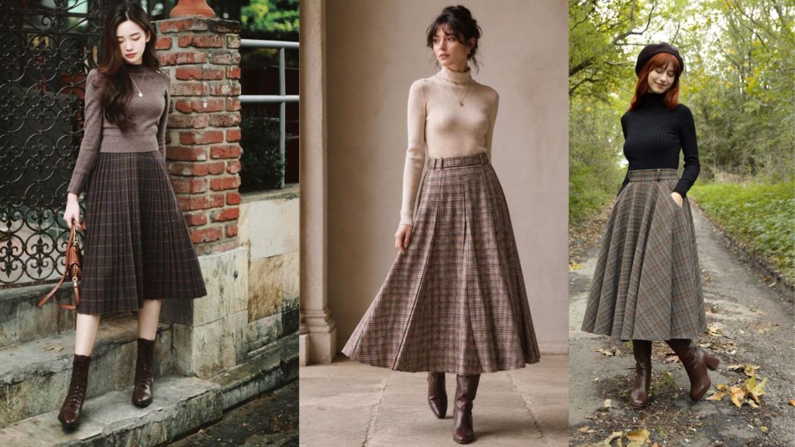 13 Outfit Vintage Wanita yang Unik, Chic, dan Stylish Tanpa Kesan Jadul 23 Outfit vintage wanita (9)