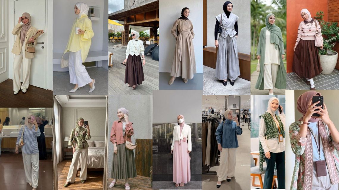 15 Outfit Kantor Wanita Hijab yang Elegan, Modern, dan Bikin Penampilan Makin Profesional 32 Tips memilih outfit hijab untuk ke kantor
