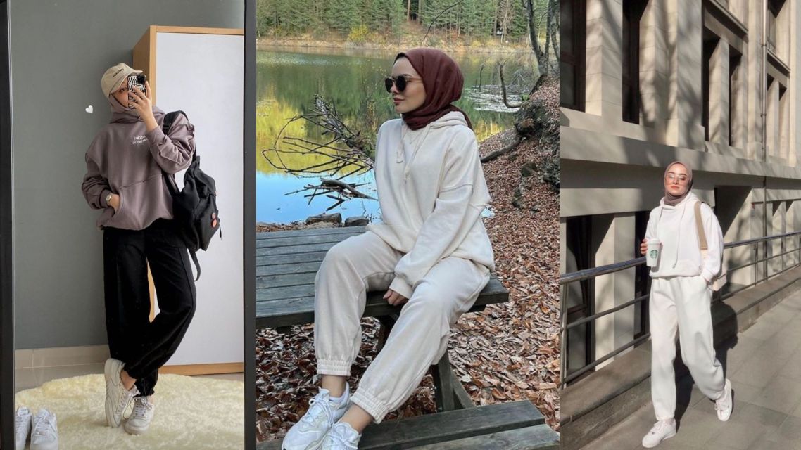 11 Outfit Jalan Sehat Hijab yang Nyaman, Stylish, dan Cocok untuk Aktivitas Outdoor 12 Outfit Jalan Sehat Hijab (1)