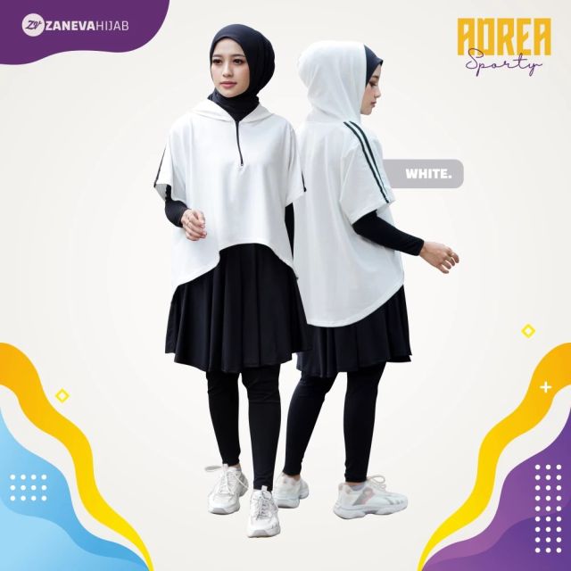 7 Outfit Senam Hijab yang Nyaman, Adem, dan Nggak Terlalu Ngepress di Badan! 11