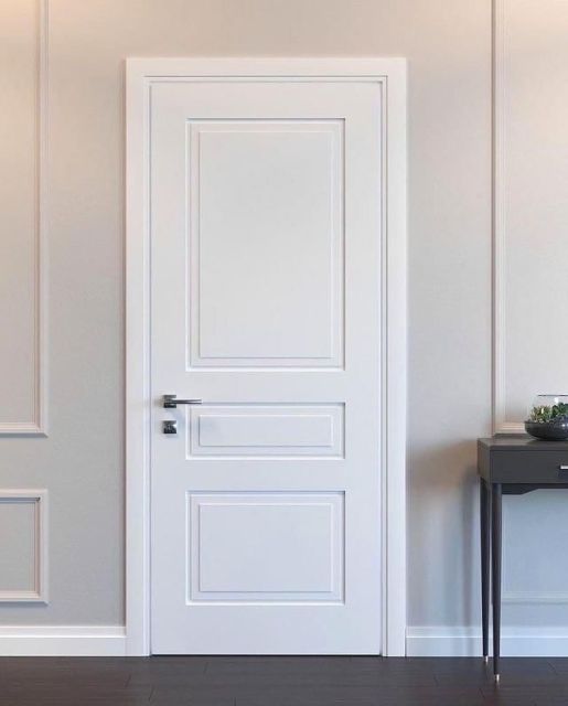 10 Warna Cat Pintu Kayu yang Bagus & Estetik untuk Hunian 11 pintu warna putih