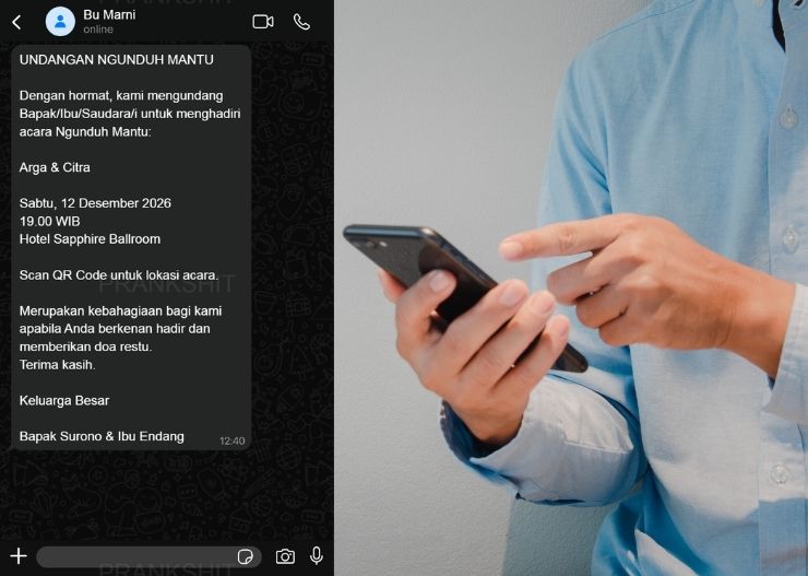 5 Contoh Undangan Ngunduh Mantu Simple dan Modern 10 undangan ngunduh mantu digital