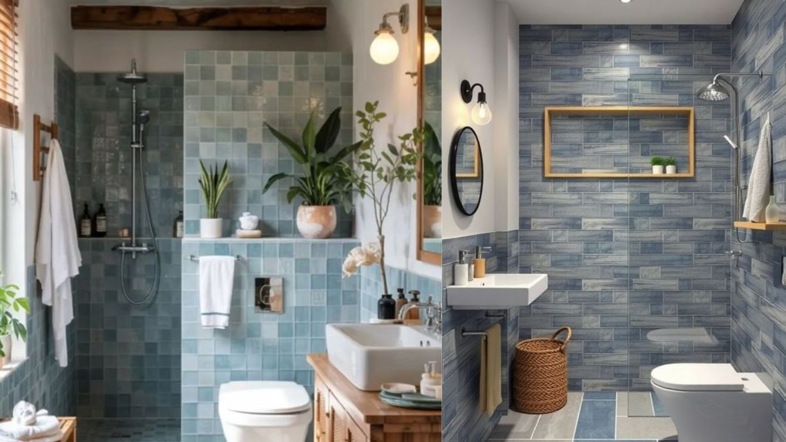 Inspirasi Warna Keramik Kamar Mandi yang Bagus, Estetik, dan Elegan 28 Warna keramik kamar mandi yang bagus (12)