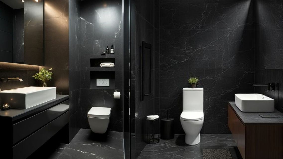 Inspirasi Warna Keramik Kamar Mandi yang Bagus, Estetik, dan Elegan 23 Warna keramik kamar mandi yang bagus