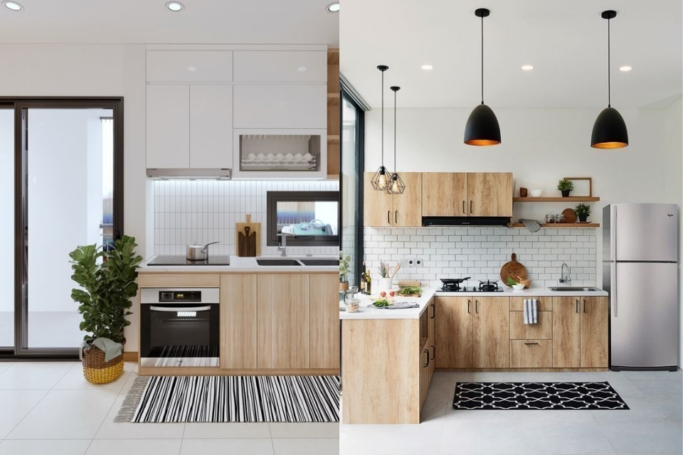 Paling Dicari, Ini 9 Warna Keramik Lantai Dapur yang Bagus dan Instagramable 11 Keramik lantai dapur abu-abu terang yang mudah dirawat dan terlihat estetik