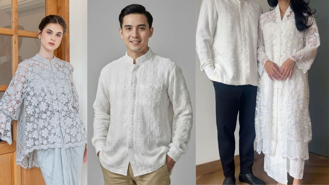 15 Inspirasi Baju Tunangan Sederhana Couple yang Elegan, Siap Ditiru 27