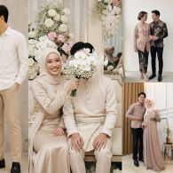 15 Inspirasi Baju Tunangan Sederhana Couple yang Elegan, Siap Ditiru