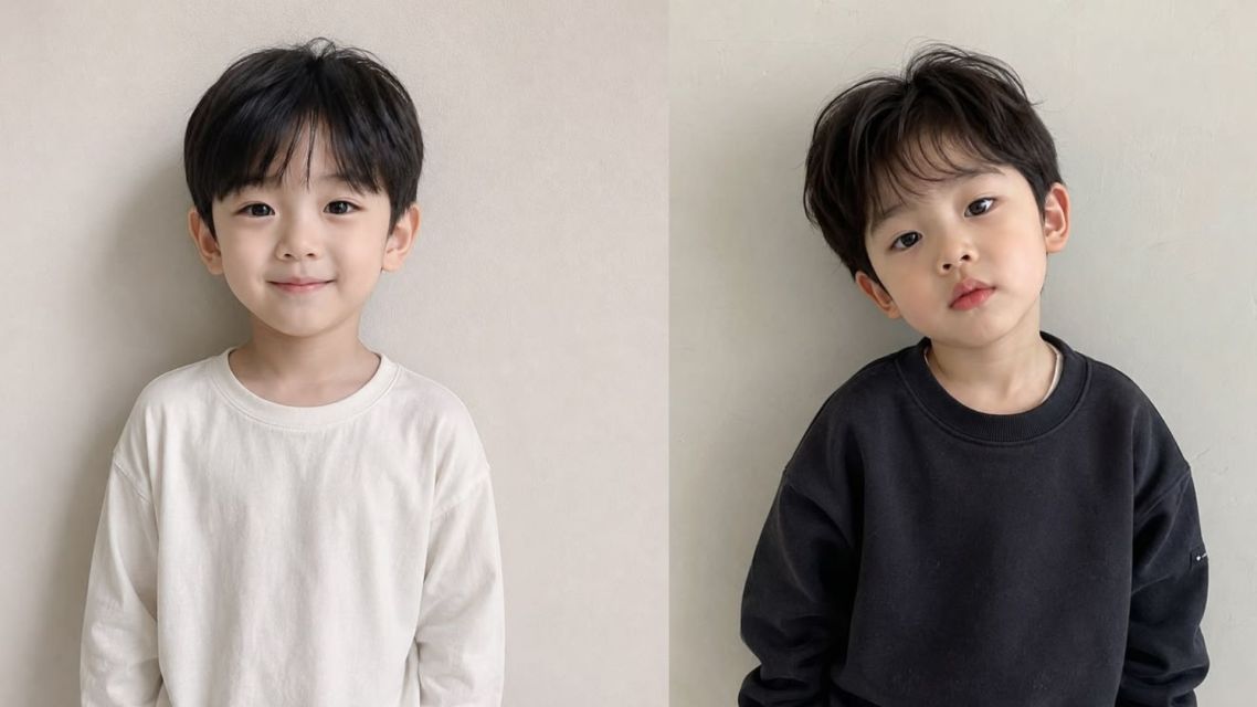 11 Model Rambut Anak Laki-Laki Korea Paling Keren, Stylish, dan Bikin Makin Menggemaskan! 15 Model rambut anak laki-laki korea (3)