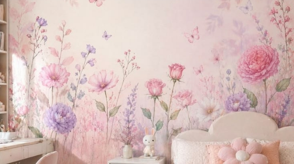 15 Dekorasi Kamar Anak Perempuan Cantik dan Estetik 19 Dekorasi kamar tidur anaj perempuan (2)
