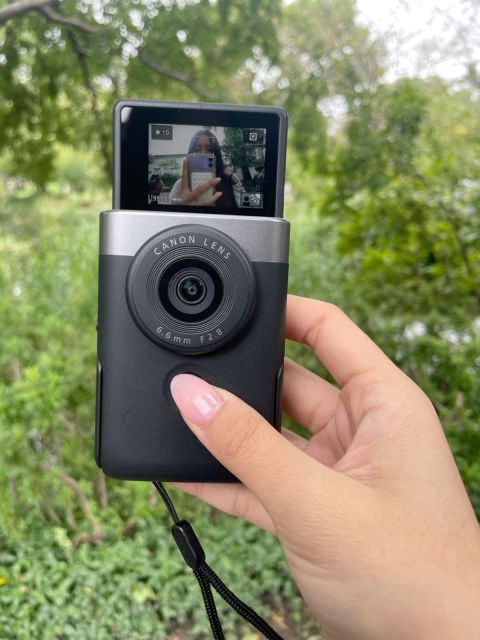 7 Rekomendasi Kamera untuk Vlog Terbaik, dari yang Mungil sampai yang Serius! 10 hipwee-Kamera untuk vlog Canon Powershot V10 Photo by pinterest.com/cheryllry